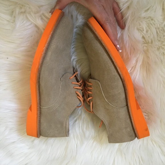 walk-over suede leather lace-up shoes - Picture 4 of 8